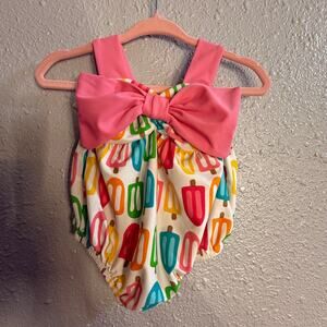 Mudpie Baby Popsicle Swimsuit Size 0-6M